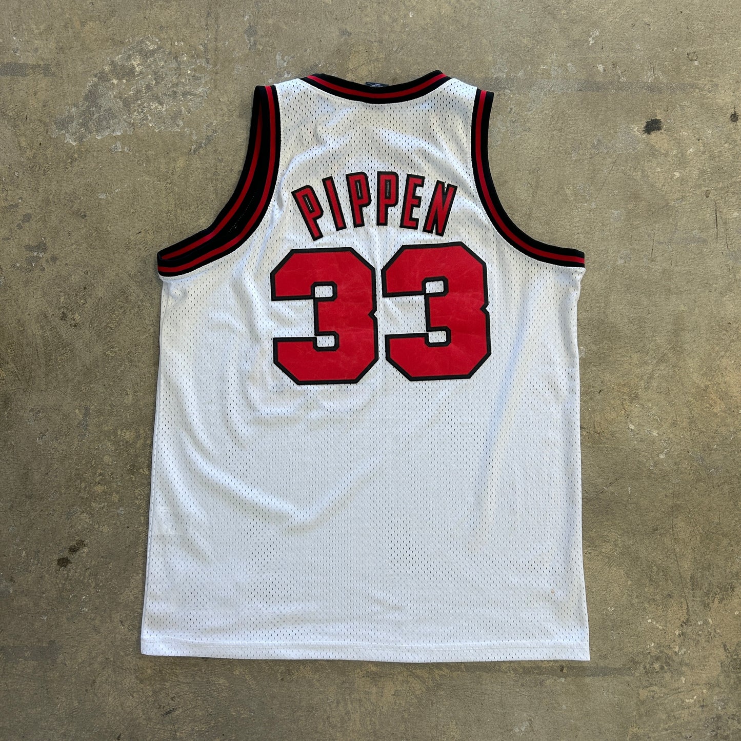 Chicago Bulls Vtg Scotty Pippen Nike Team Jersey Sz XL