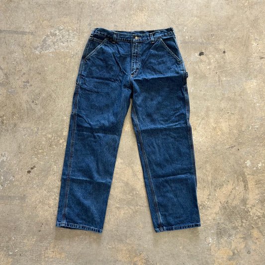 Carhartt Denim Carpenter Pants Sz 35 x 30