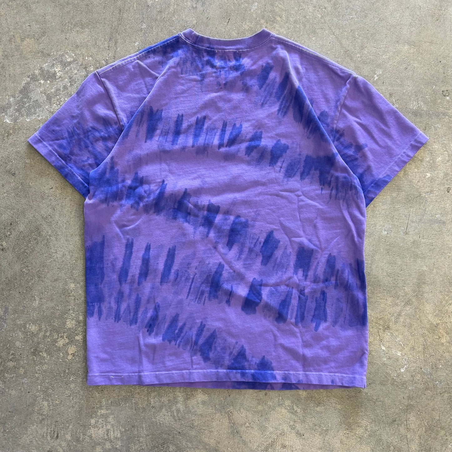 Warren Lottas Purple Tie-Dye Tee Sz L
