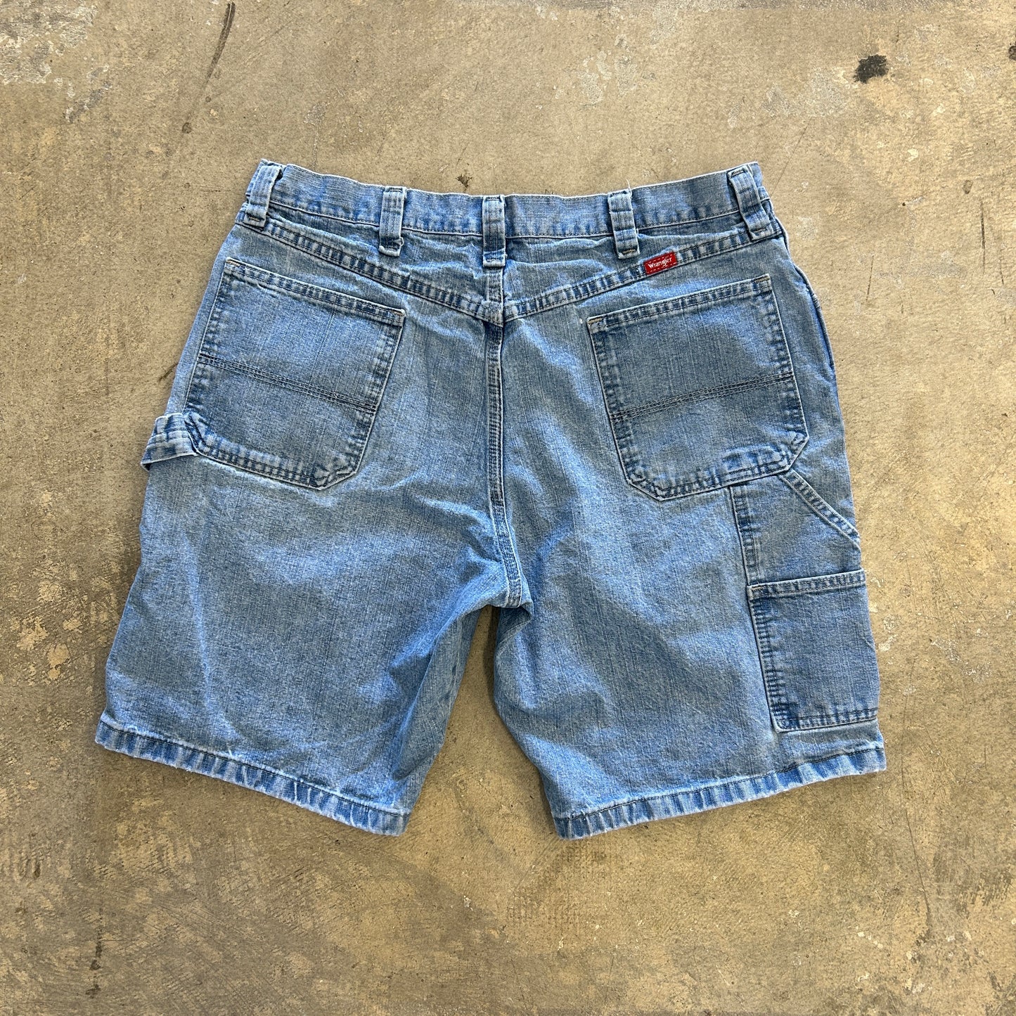 Wrangler Carpenter Washed Jorts Sz 36