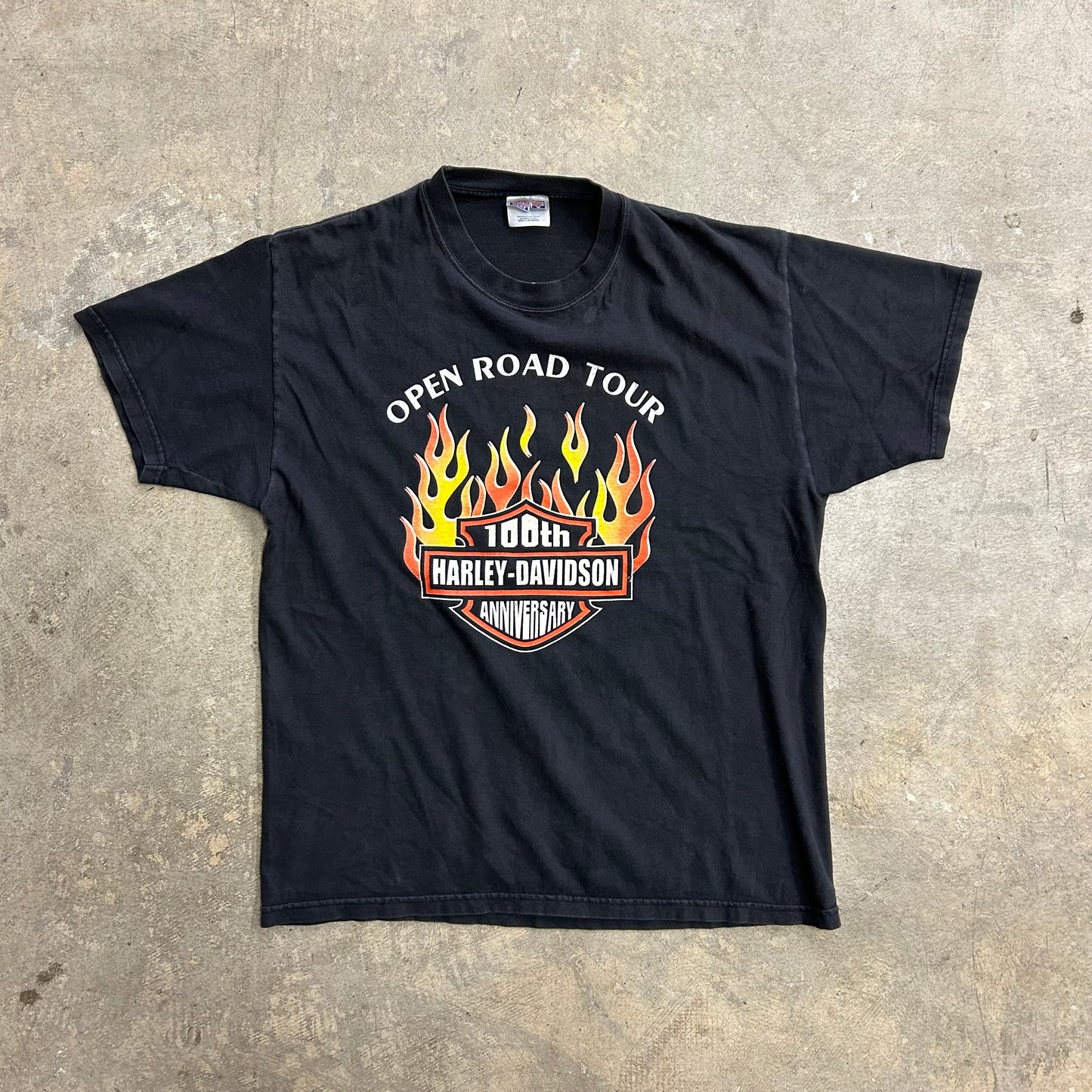 Harley Davidson Open Road Tour Tee Sz L