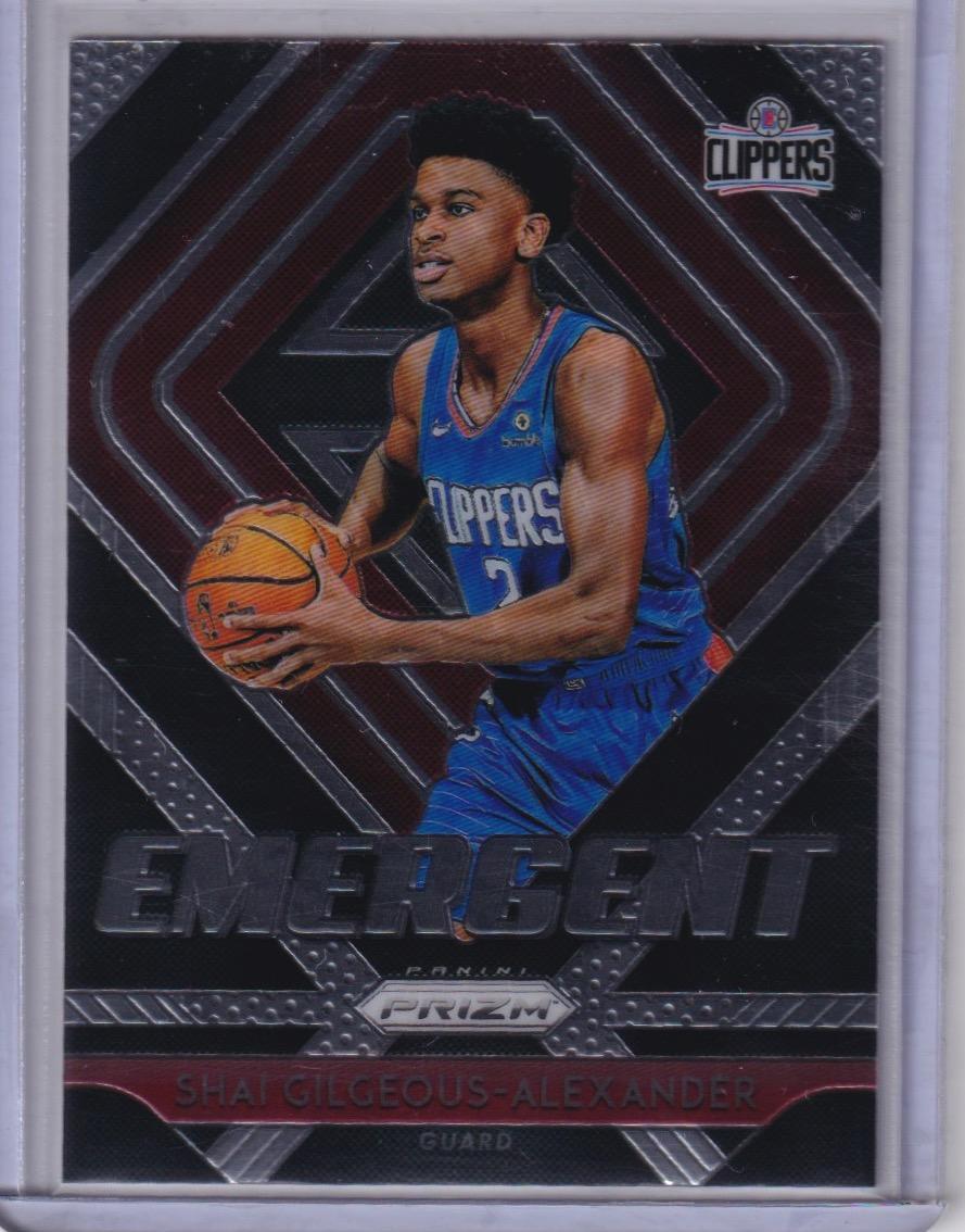 2018-19 Panini Prizm #11 Shai Gilgeous-Alexander Emergent