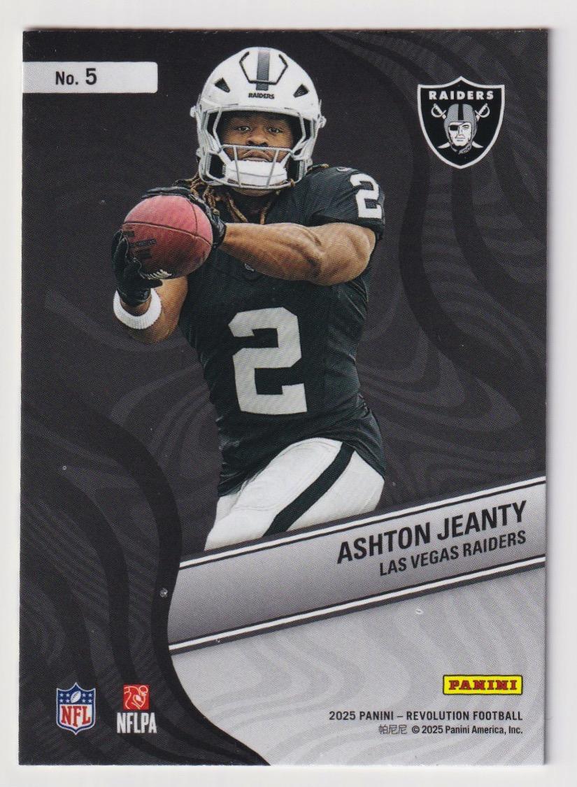 2025 Panini Revolution #5 Ashton Jeanty New Wave
