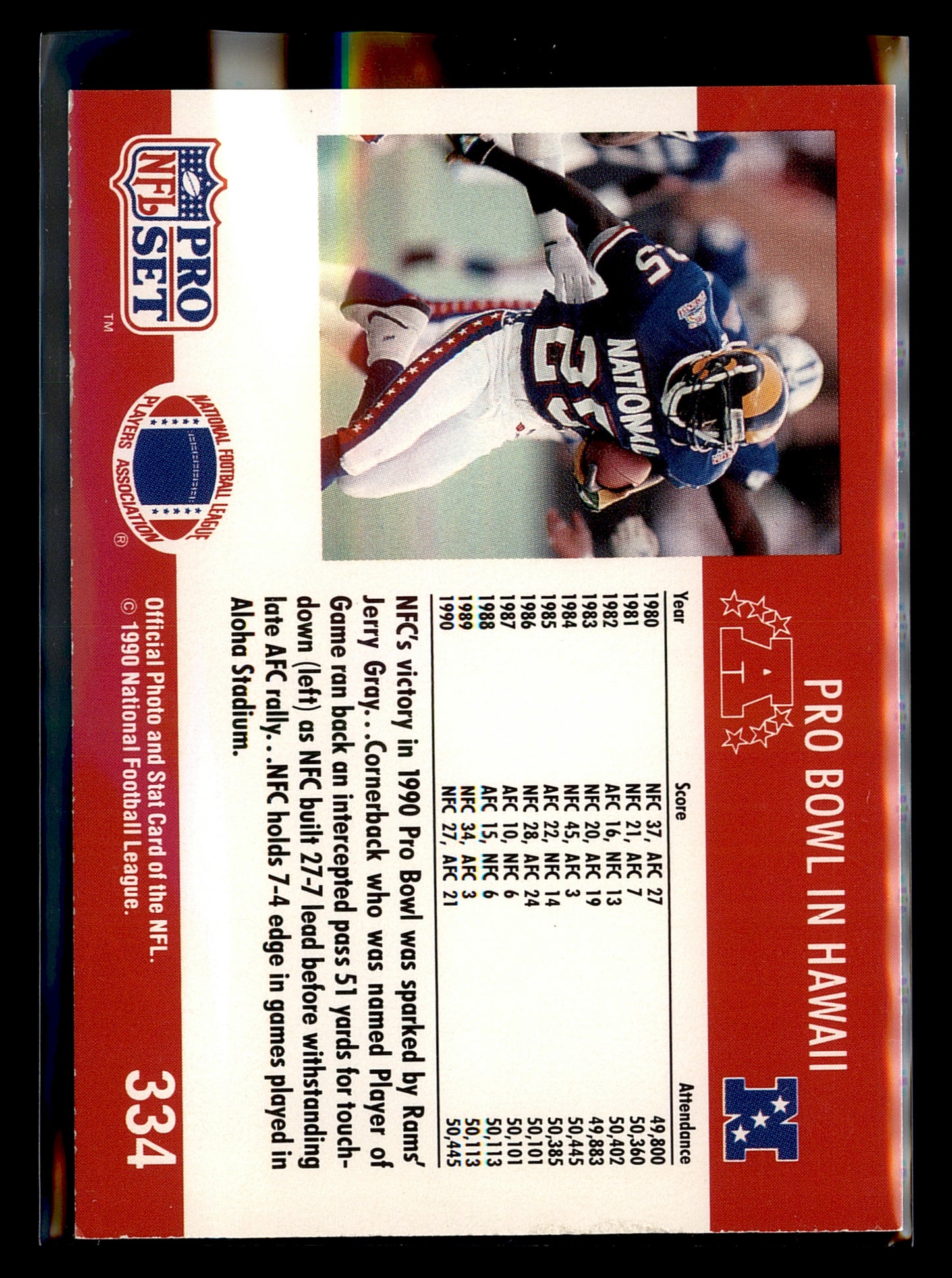 1990 Pro Set #334 Aloha Stadium