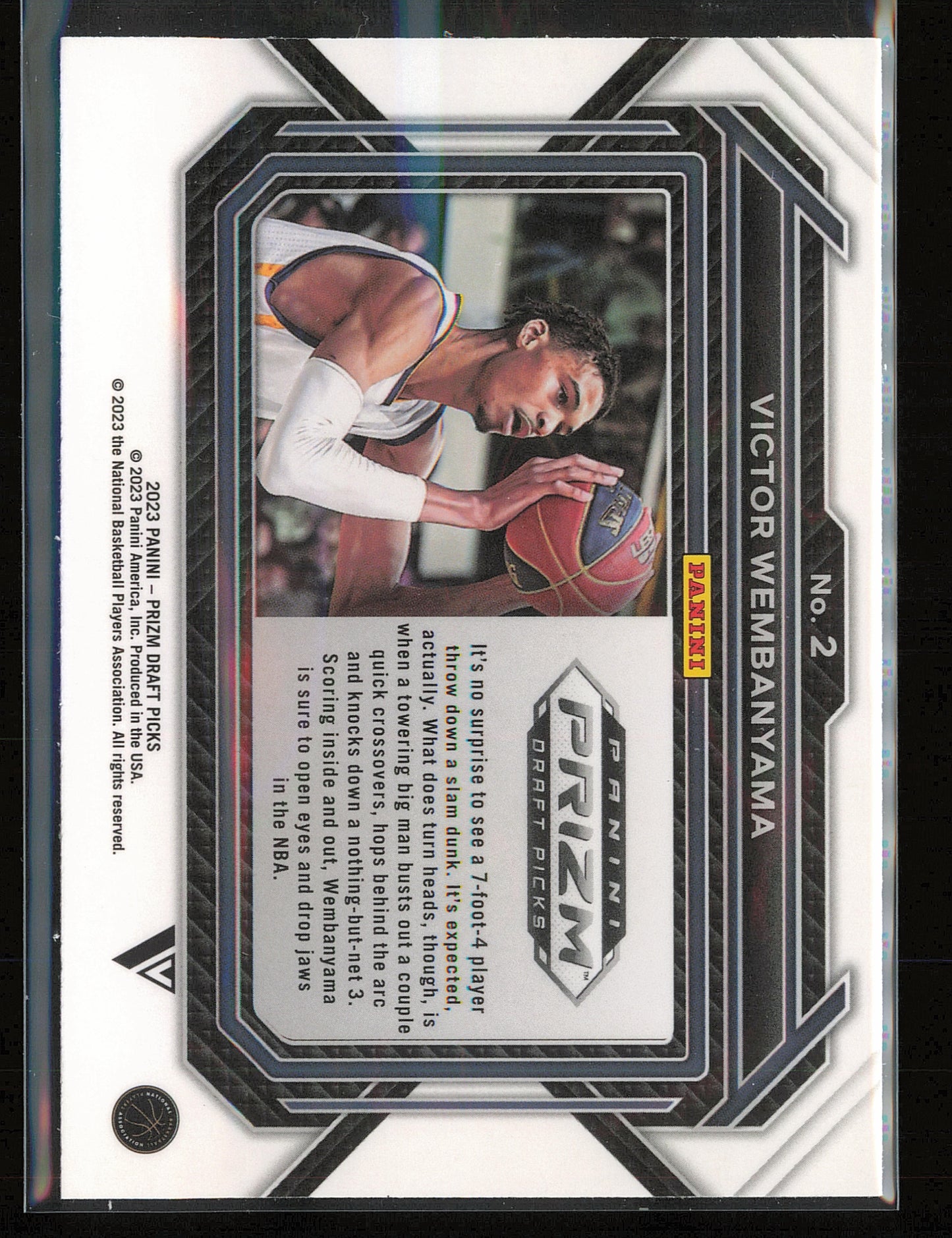 2023-24 Panini Prizm Draft Picks - Victor Wembanyama #2 Variations (RC)