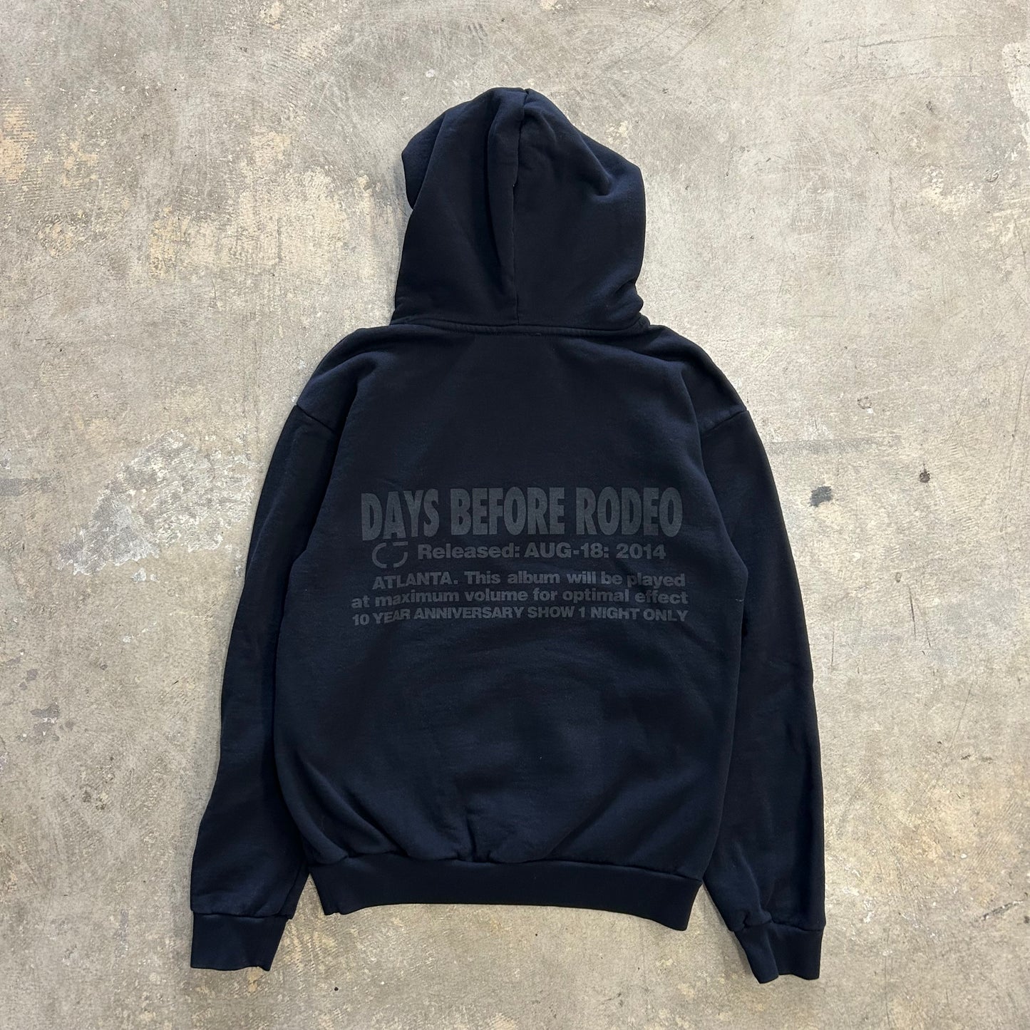 Rodeo Travis Scott Hoodie Sz M
