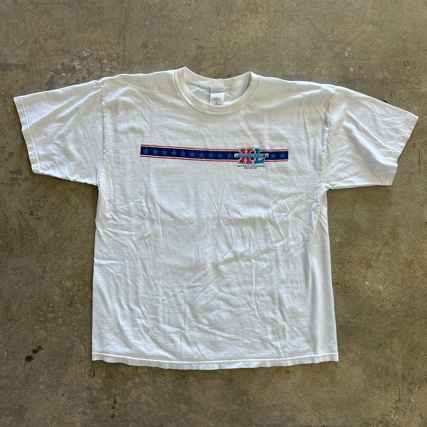 Steelers vs Seahawks Super Bowl Tee Sz XL