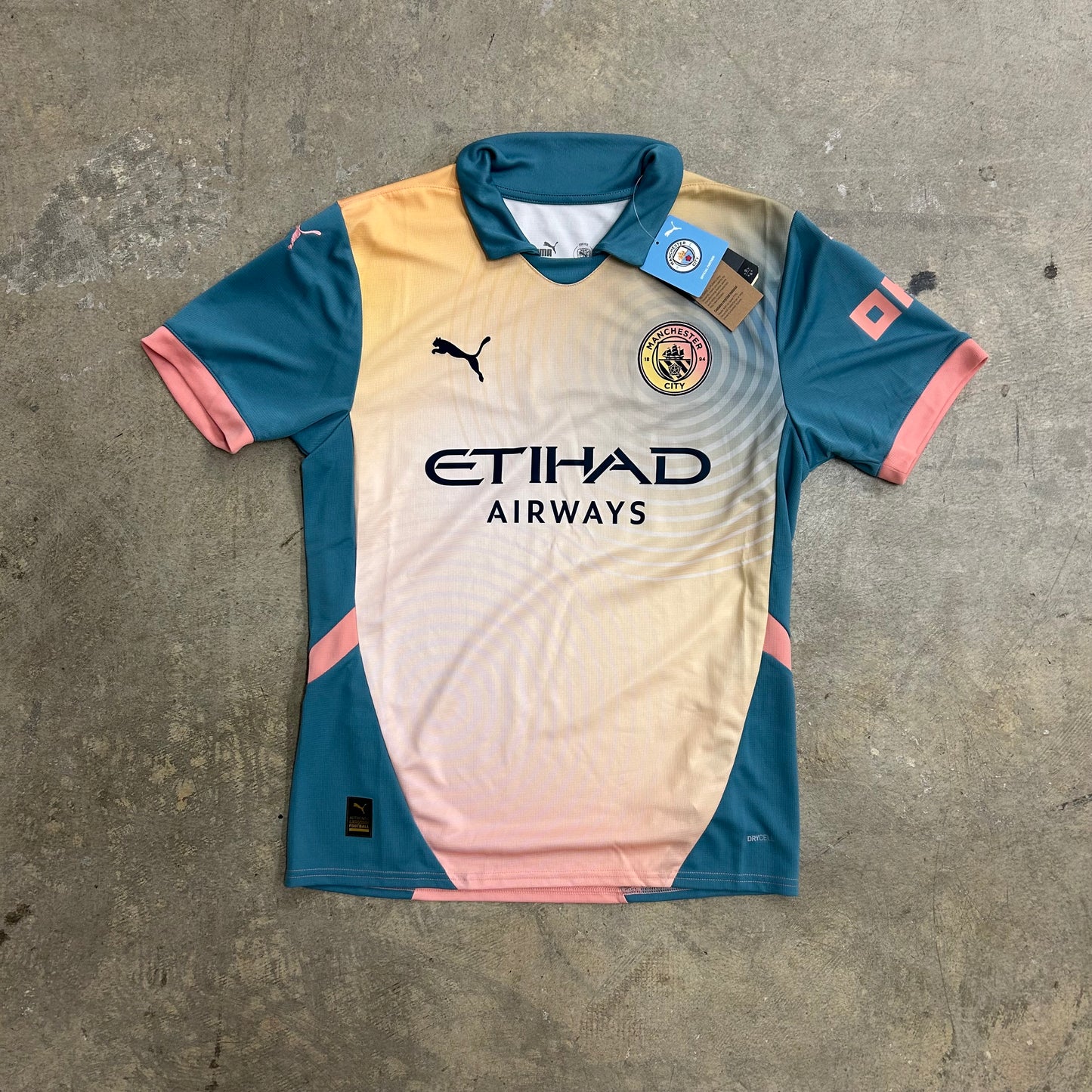 Manchester City 3rd Away Jersey Sz M