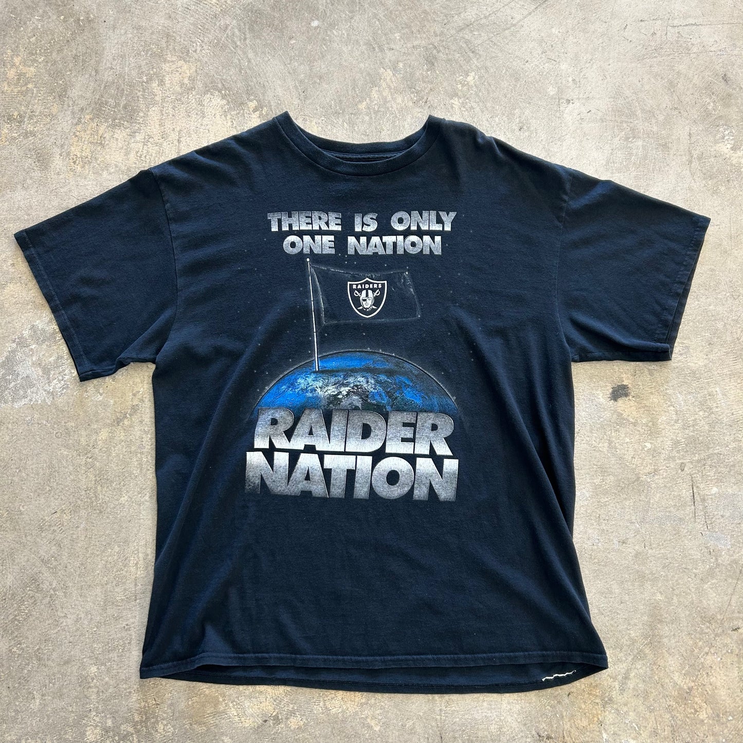 Raider Nation Tee Sz XL