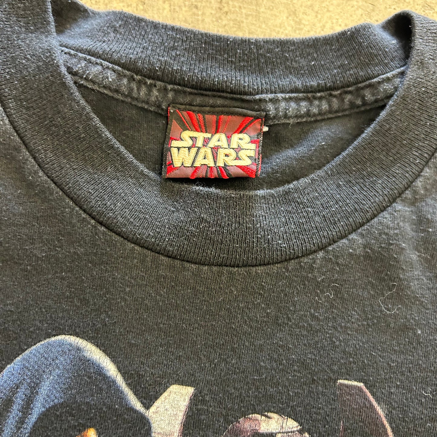 Vintage 90s Sith Lord Star Wars Tee Sz XL