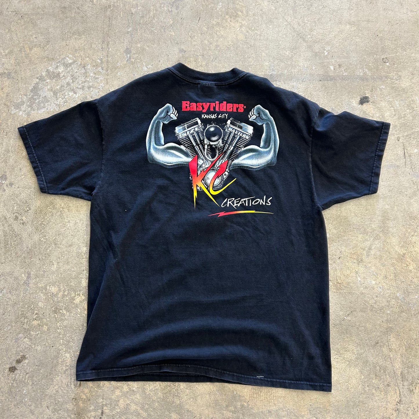 Kansas Biker Tee Sz XL