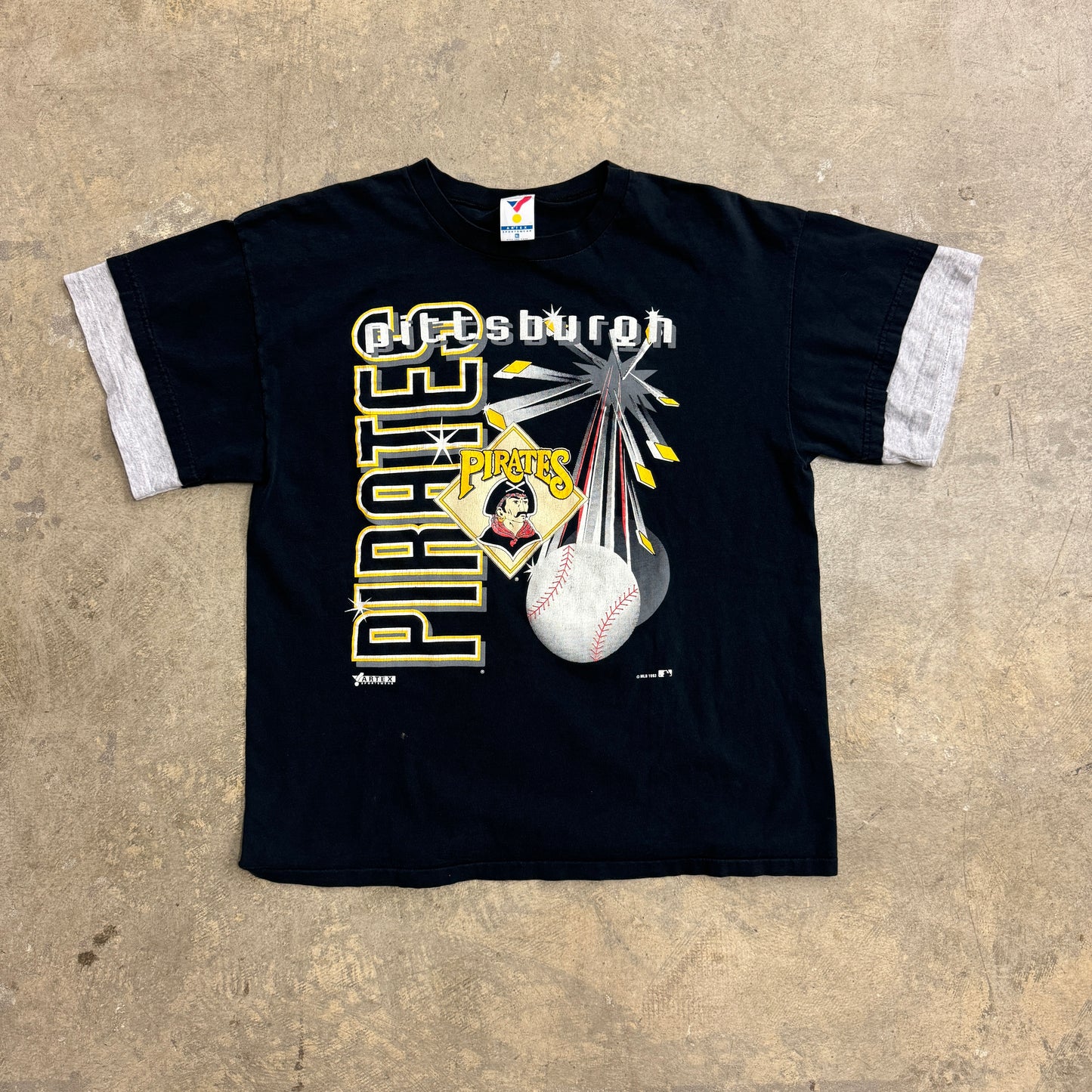 Vintage 1993 Pittsburgh Pirates Tee Sz XL