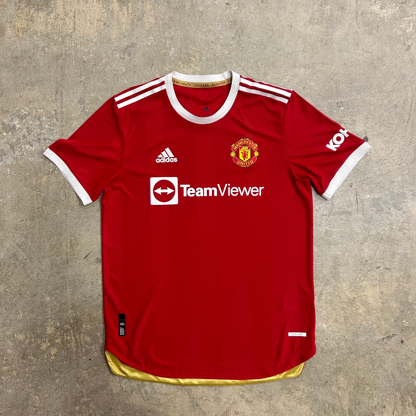 Adidas Manchester United Home Jersey Sz L