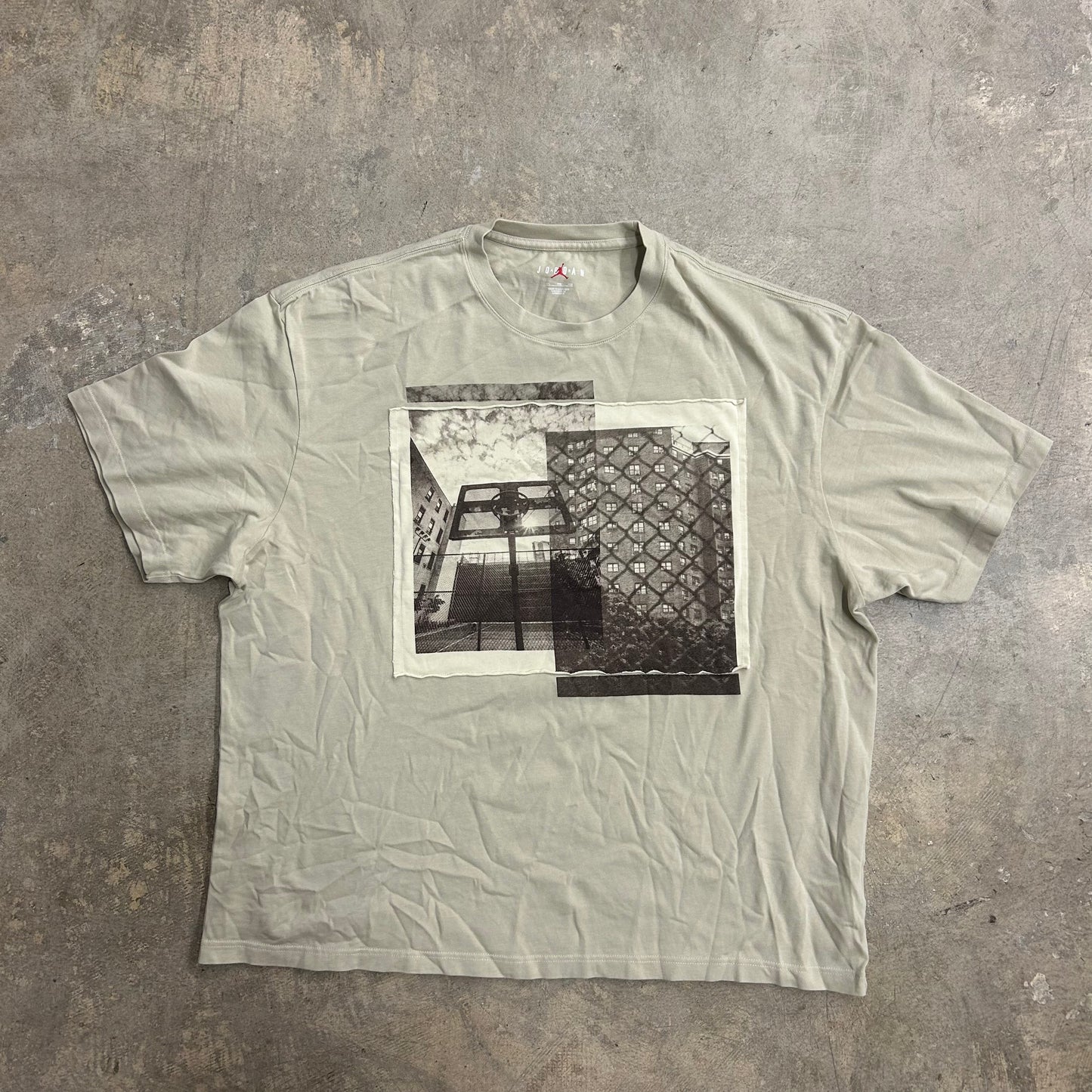 Jordan x Union Beige Tee New Sz 2XL