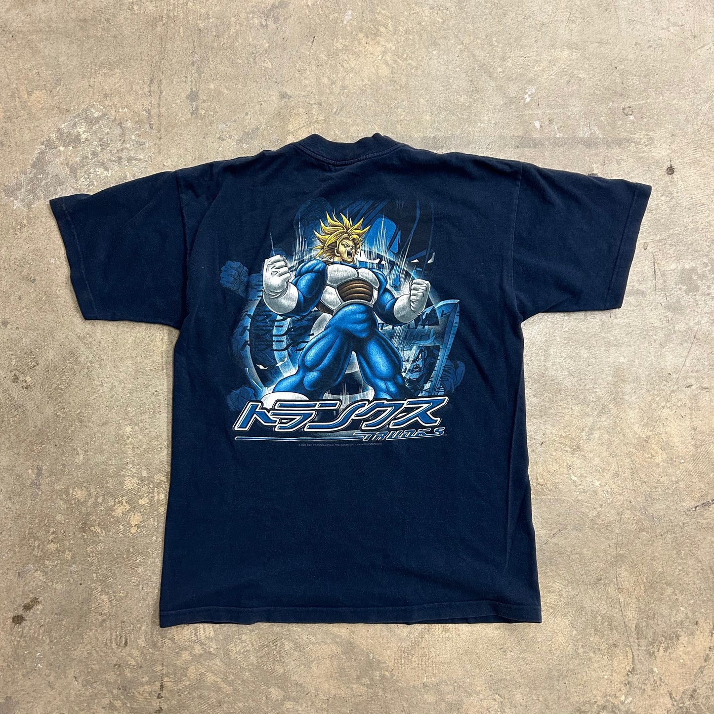 Dragon Ball Z Vintage 2000 Super Saiyan Trunks Tee Sz L