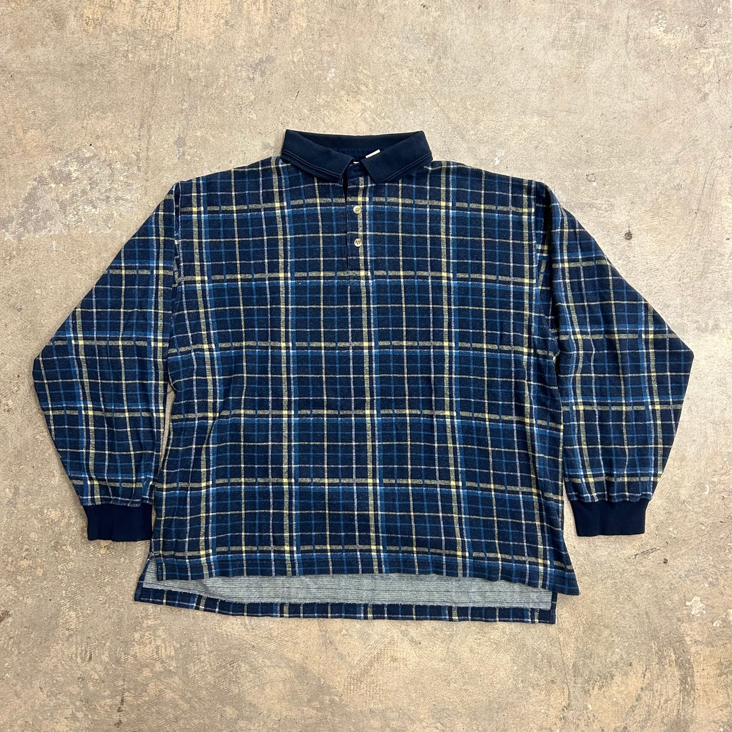 Merona Vintage Collared Long Sleeve Sz XL