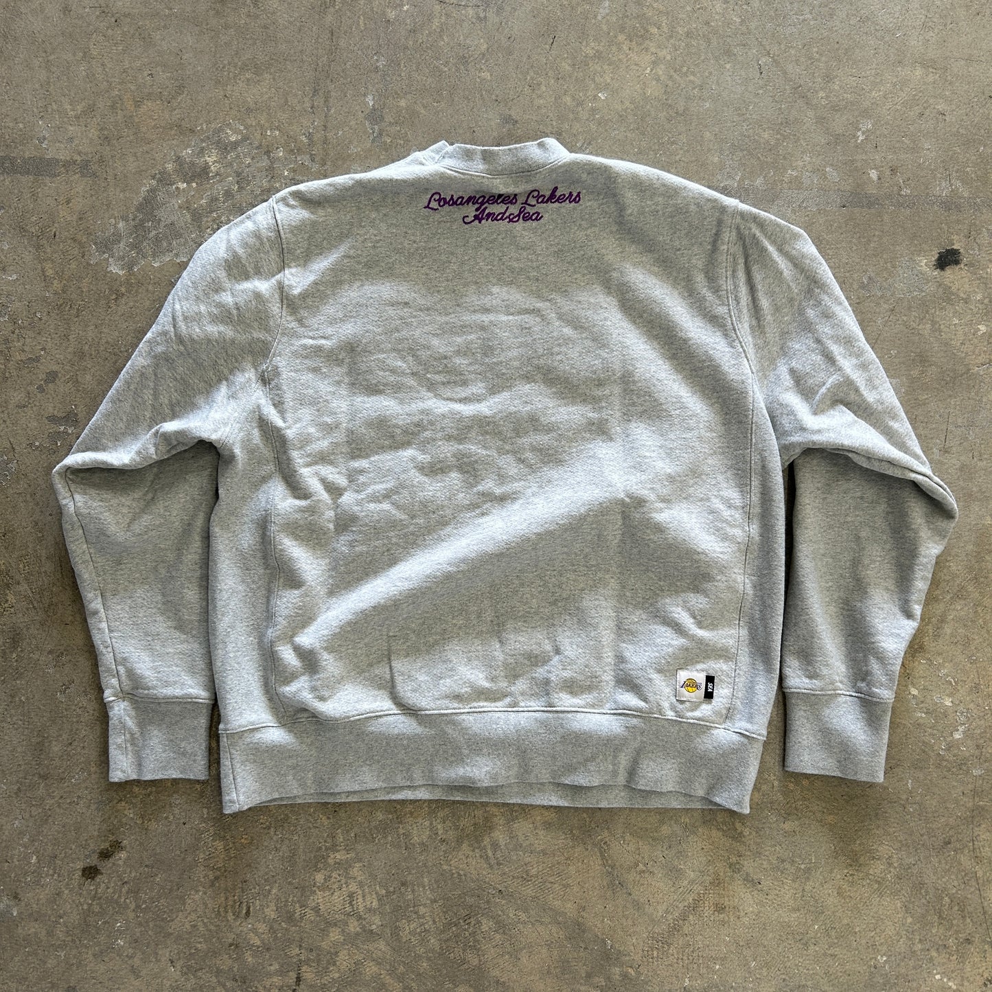 Lakers Wind And Sea Sweatshirt Sz M