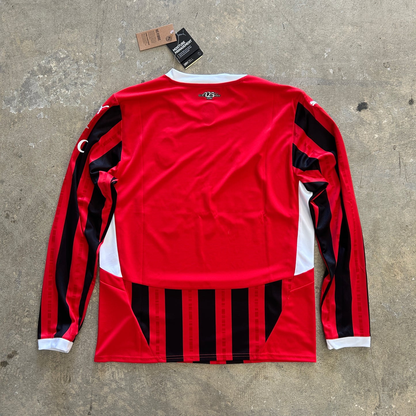 Puma Ac Milan LongsleeveJersey Sz L