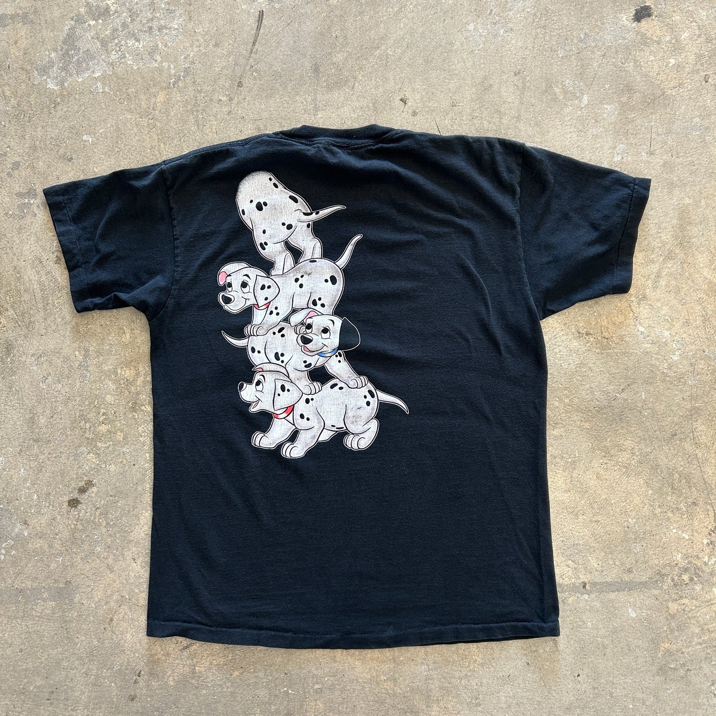 Vtg Disney 101 Dalmatians Tee Sz XL