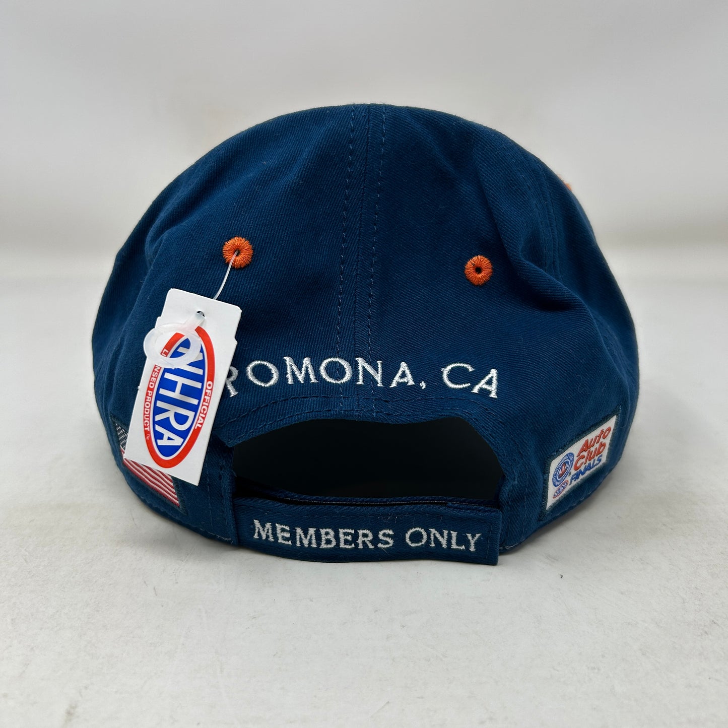 NHRA Orange Blue Hat 2017