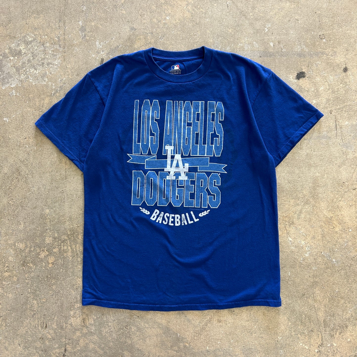 Dodgers Blue Tee Sz L