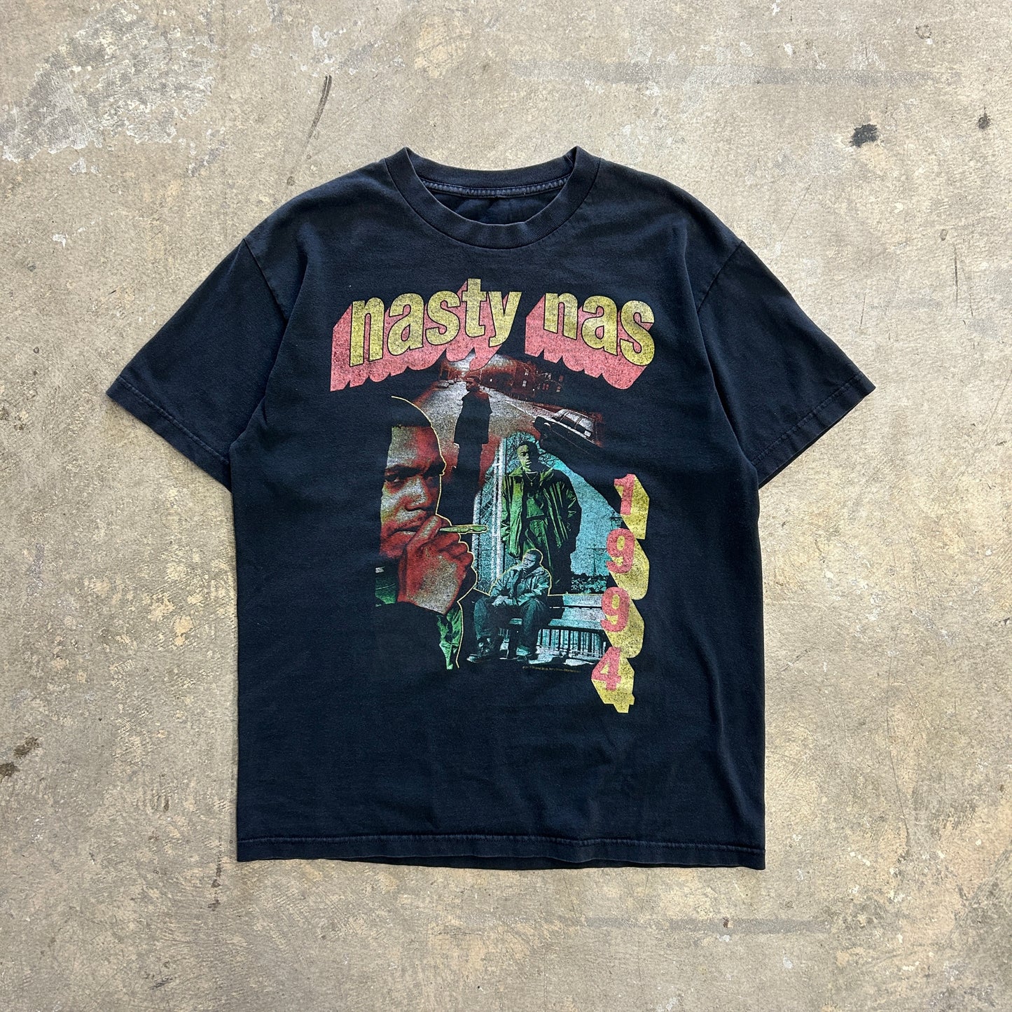 Nasty Nas 2007 Tee Sz M