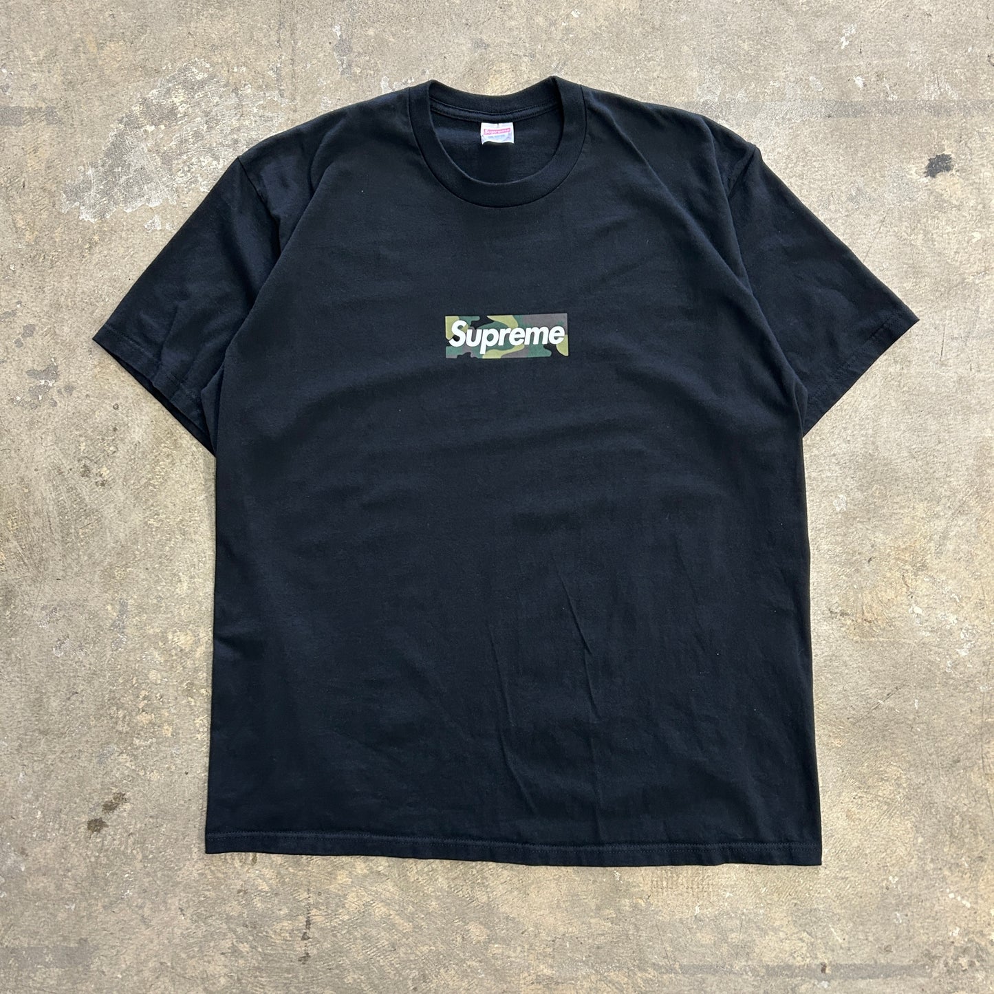 Supreme Camo Bogo FW23 Tee Sz XL