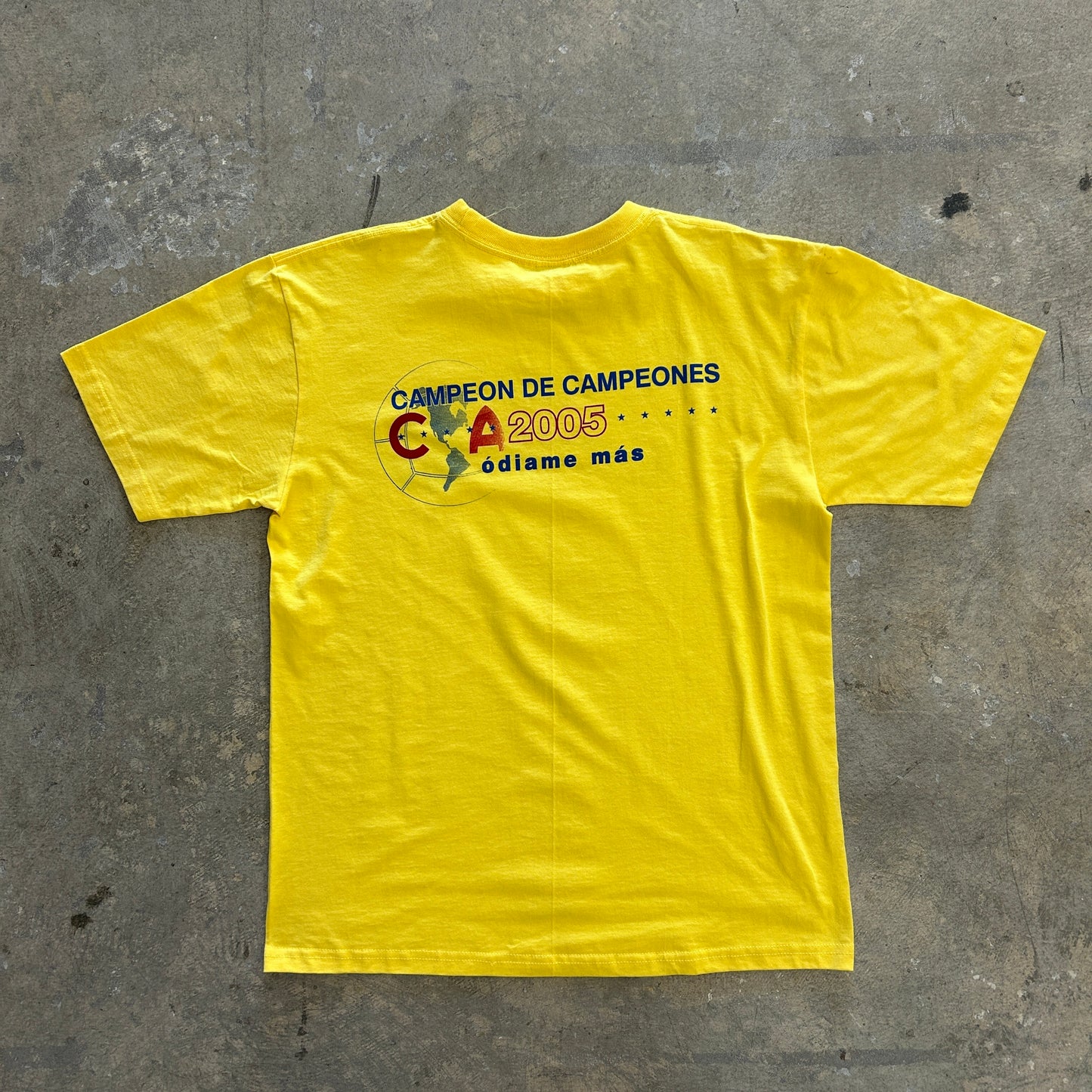 Club America Champions Y2k 2005 Tee Sz L (New)