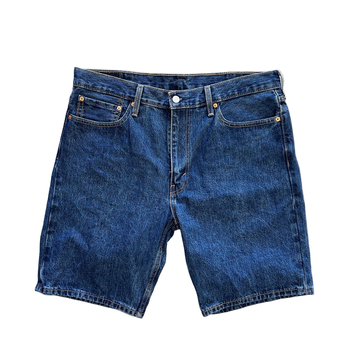 Levis Dark Denim Jorts Sz 38