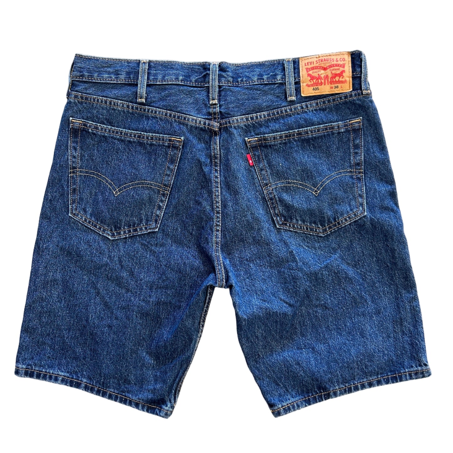 Levis Dark Denim Jorts Sz 38