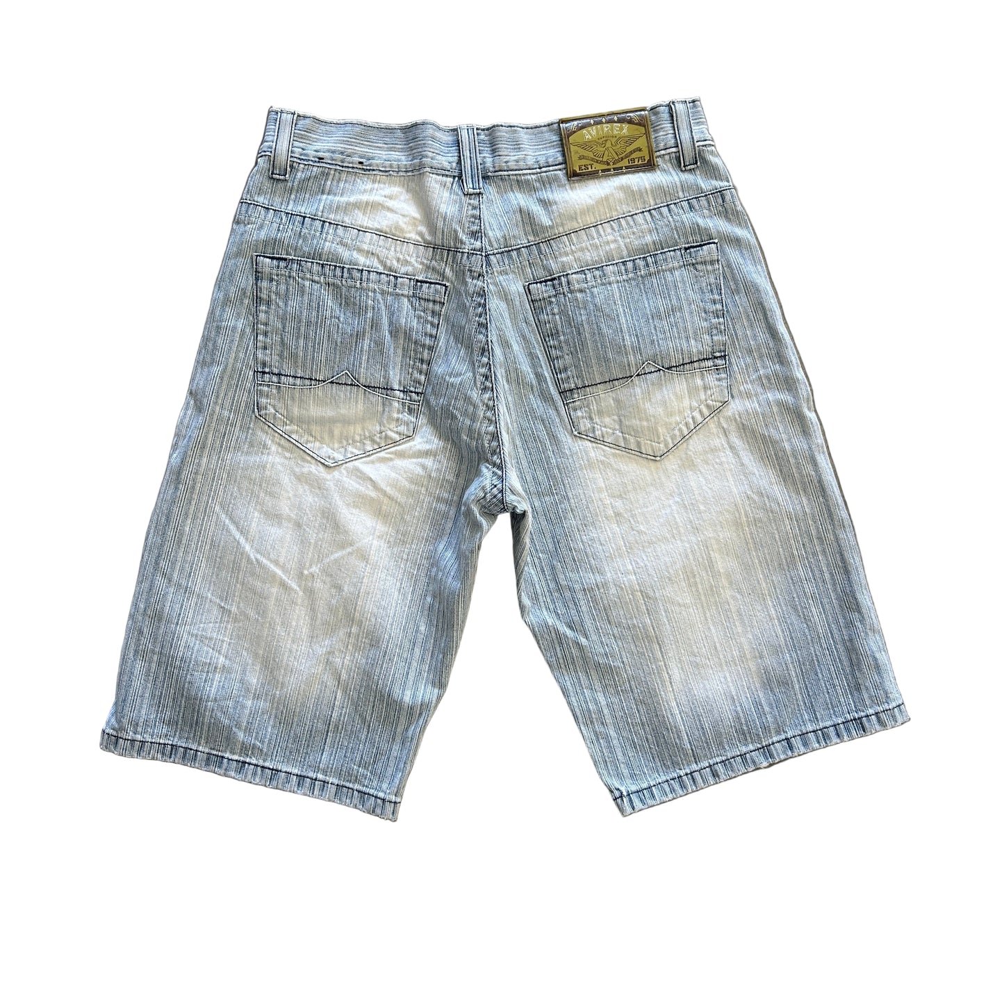 Avirex Y2k Jorts Sz 36