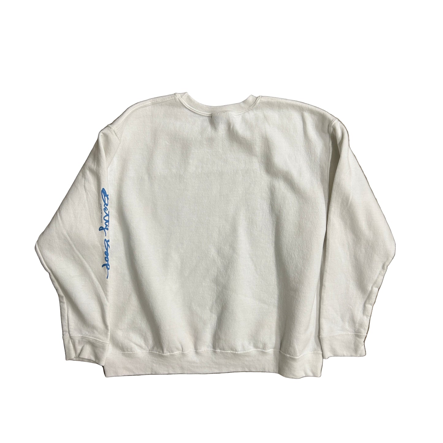Betty Boop White Women's Sweatshirt