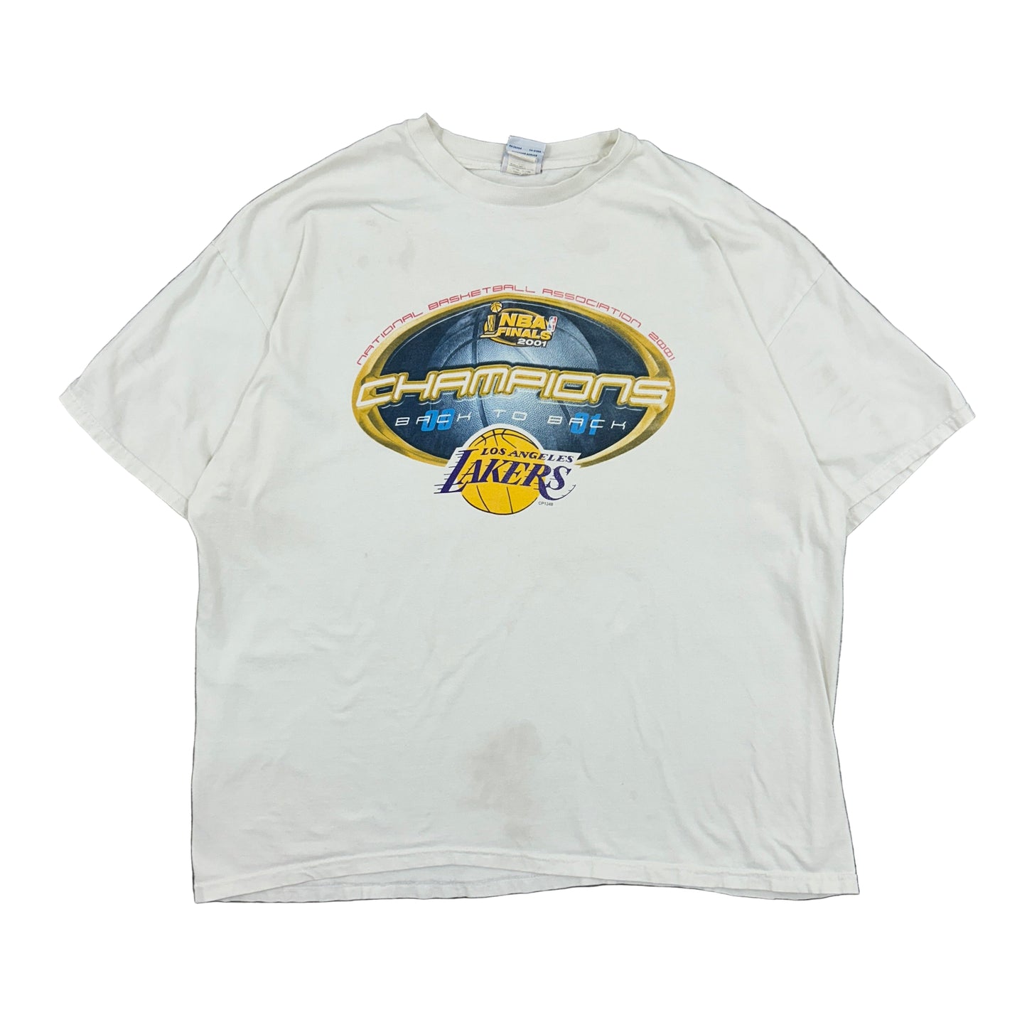 Los Angeles Lakers 2001 Champions Vtg Tee