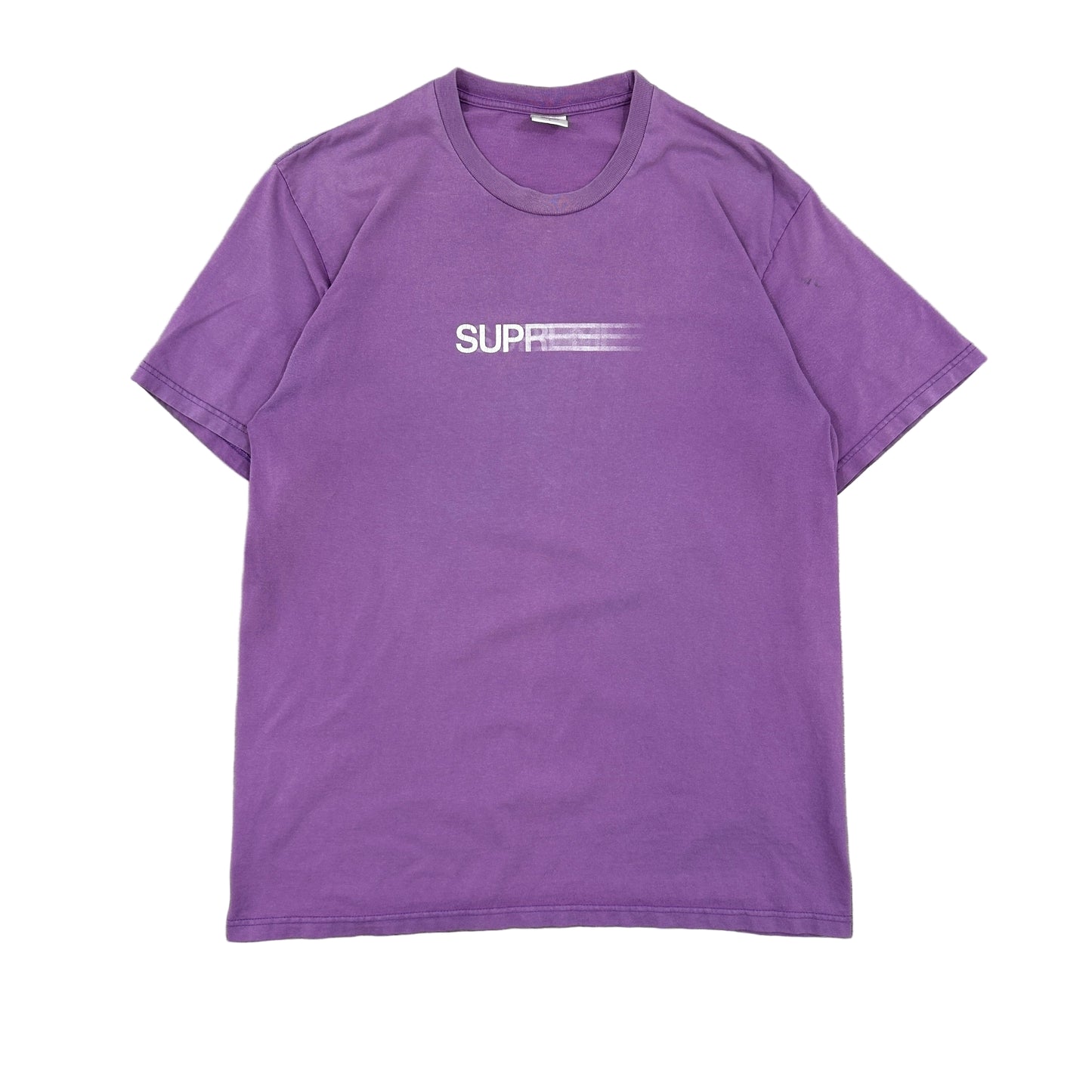 Supreme Purple Motion Logo Tee