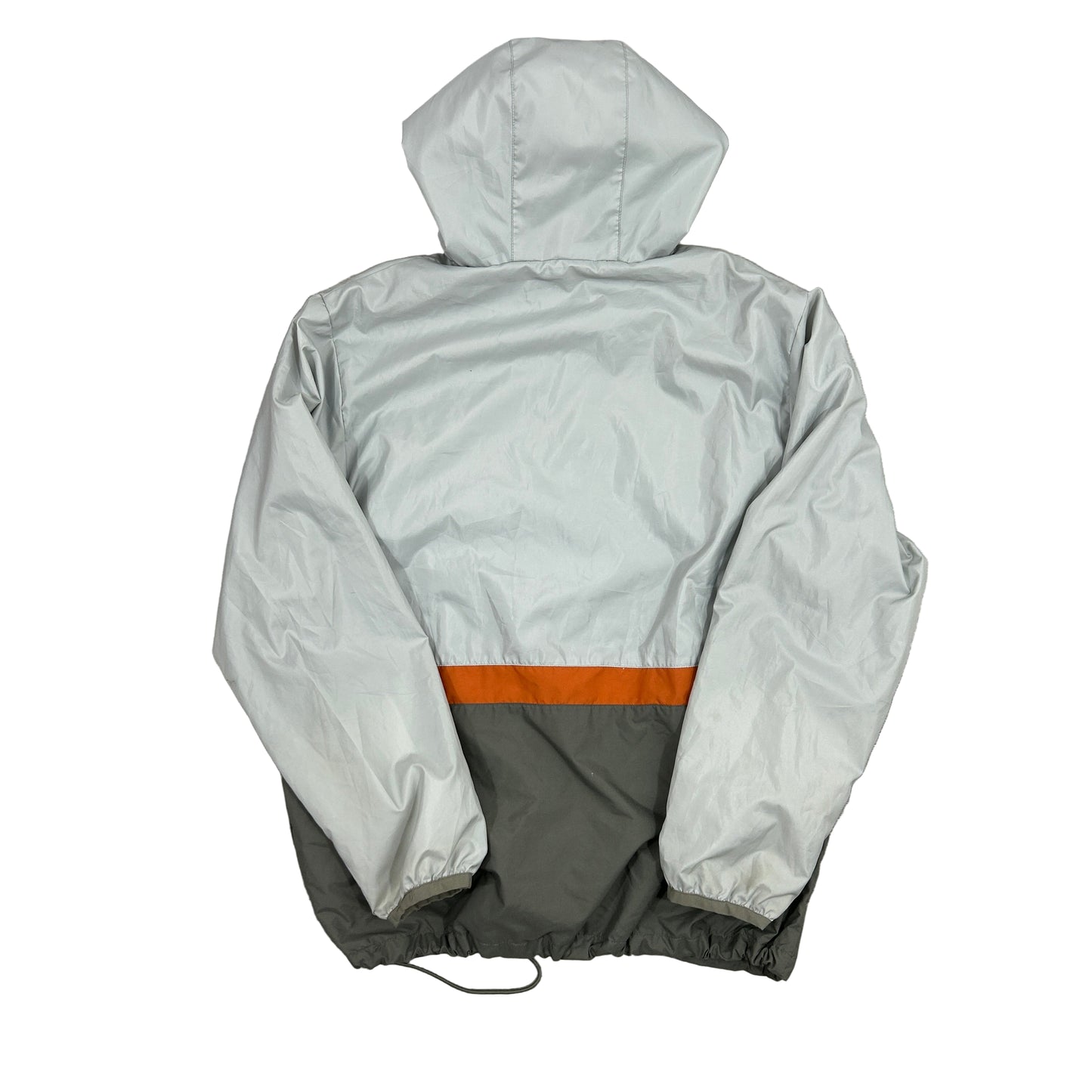 Nike Y2k Grey Orange Windbreaker