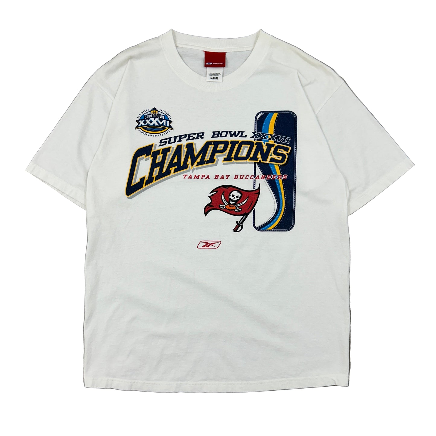 Vtg Tampa Bay Buccaneers Super Bowl Champs Tee