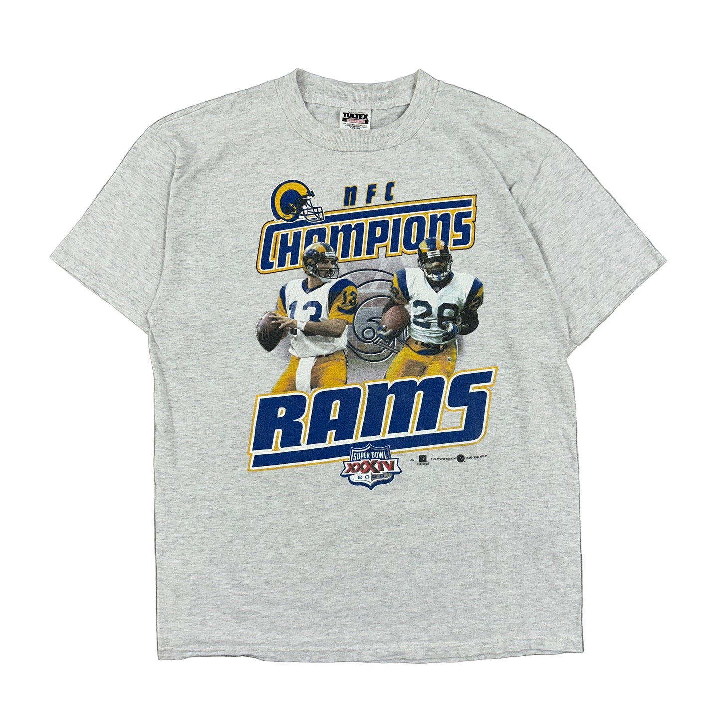 Vtg Rams Super Bowl Champions Tee
