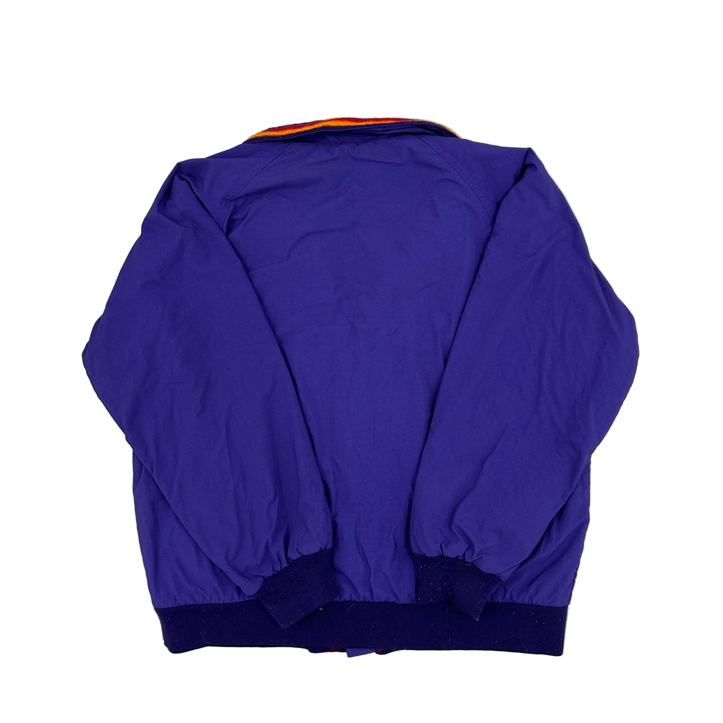 Vintage Reversible Jacket 90s Fleece Windbreaker Coat