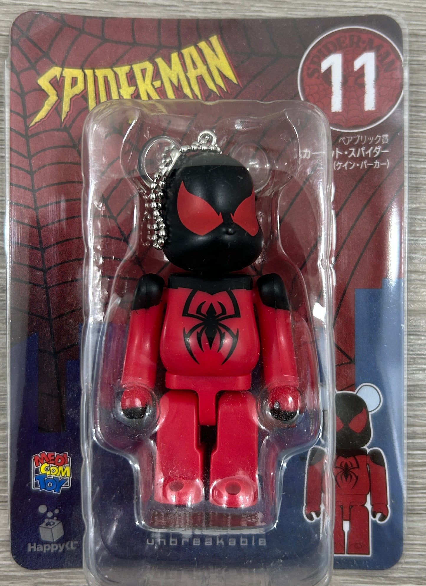 Marvel SPIDER MAN Scarlet Spider #11 Bearbrick