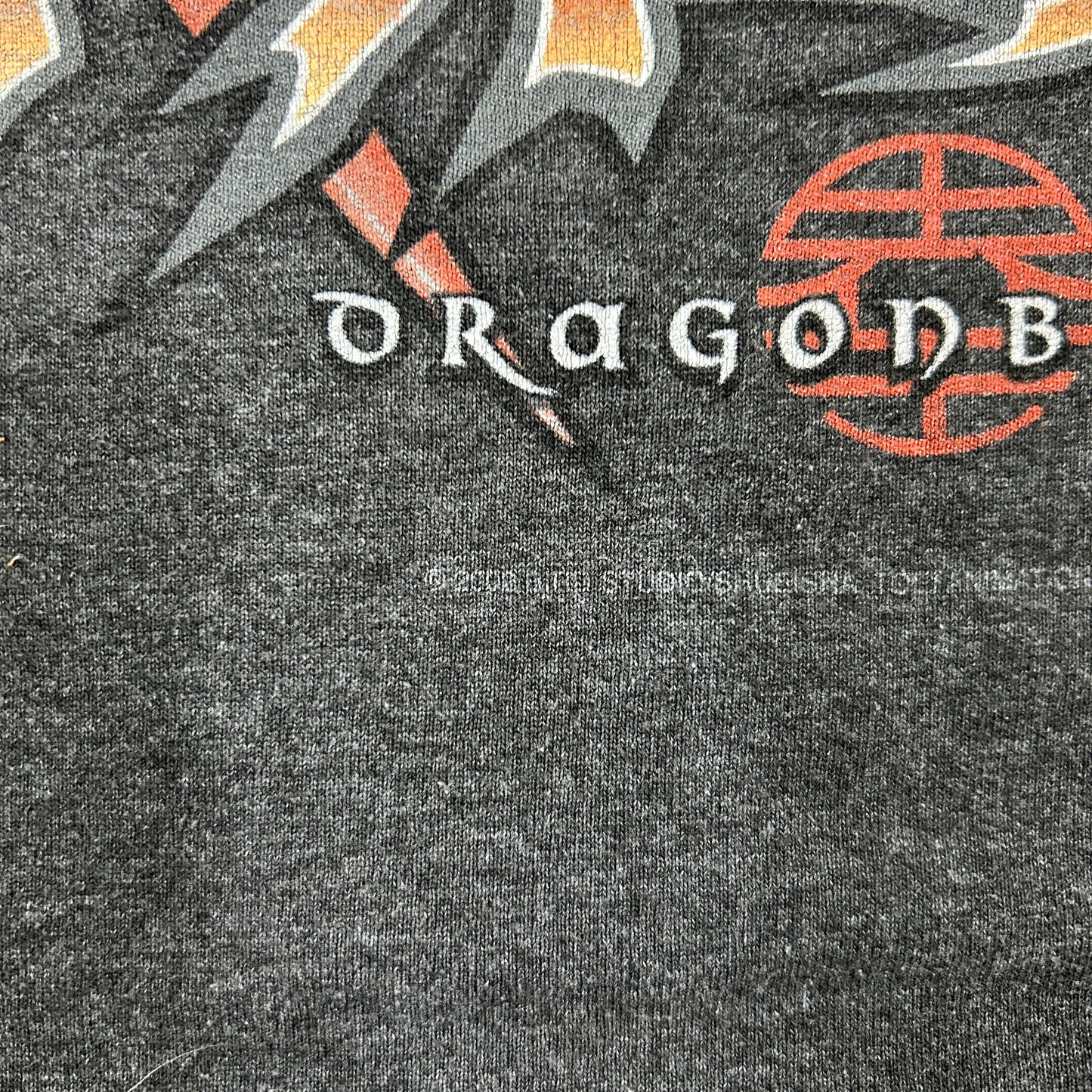 Dragon Ball Z T-Shirt Vintage 2003 Mens Goku Majin Buu