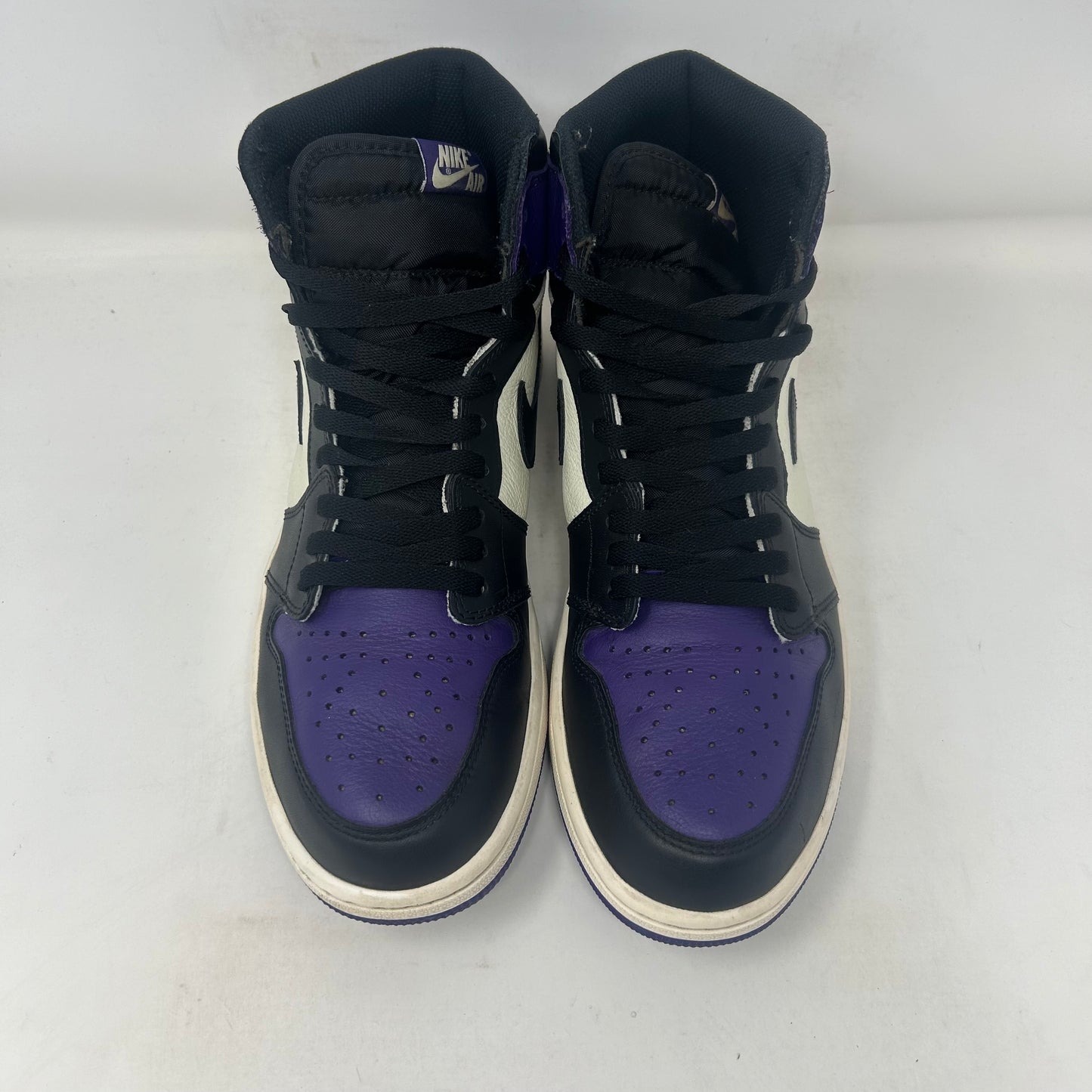 Jordan 1 Court Purple 1.0 Pre-Owned No Box