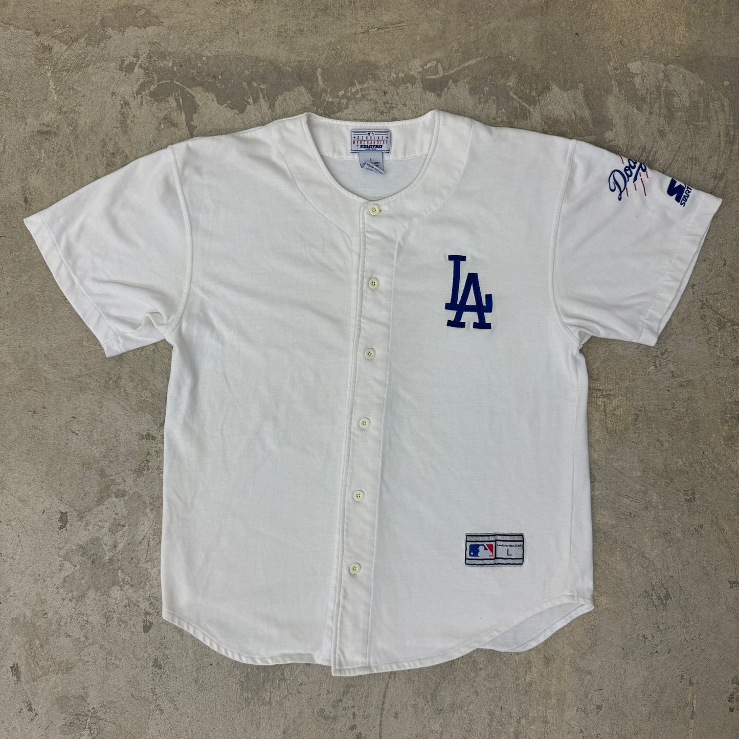 Vintage Starter LA Dodgers Jersey Sz L