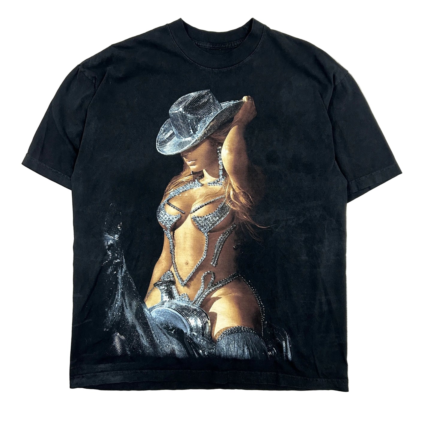 Beyoncé Renaissance World Tour Merch Disco Cowboy Hat Tee