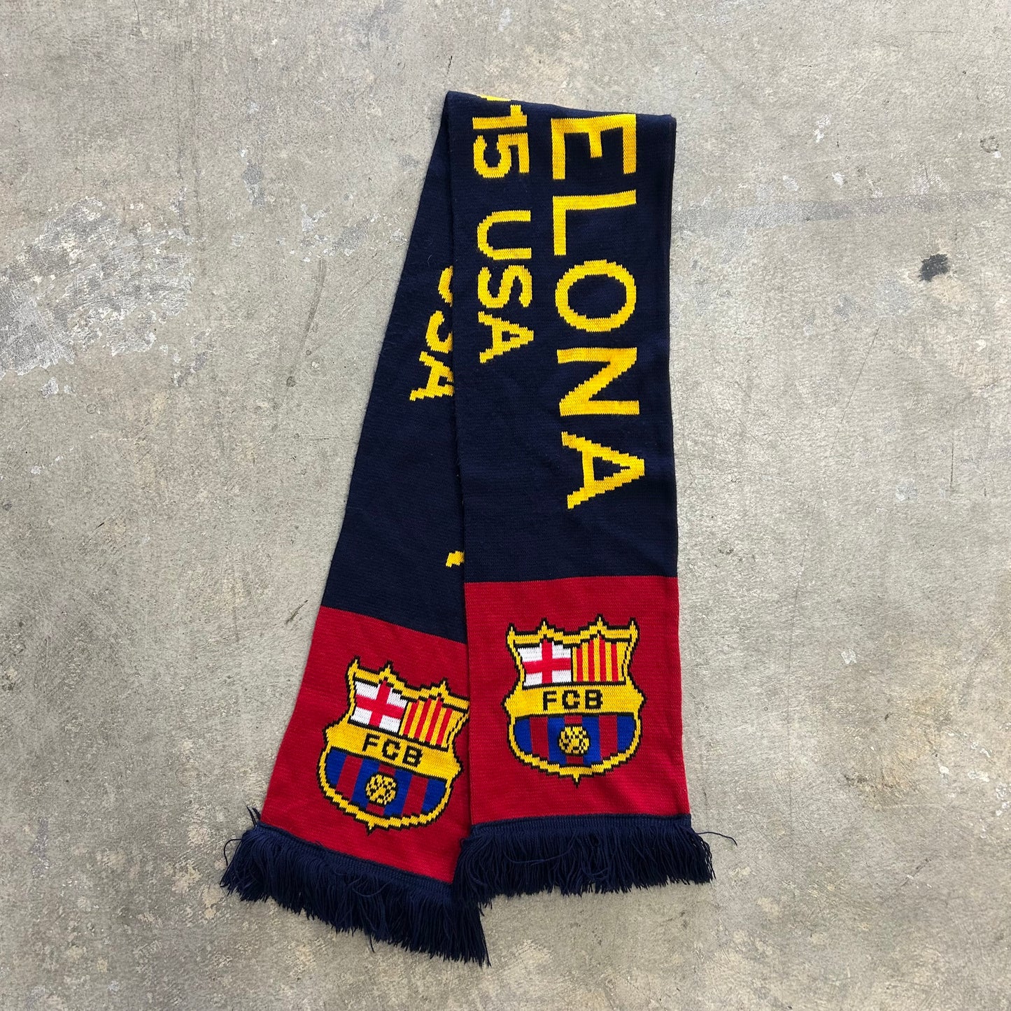 Barcelona 2015 USA Tour Scarf