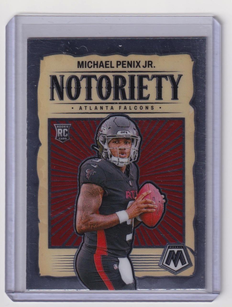 2024 Panini Mosaic #20 Michael Penix Jr. Notoriety