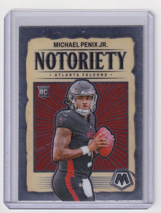 2024 Panini Mosaic #20 Michael Penix Jr. Notoriety