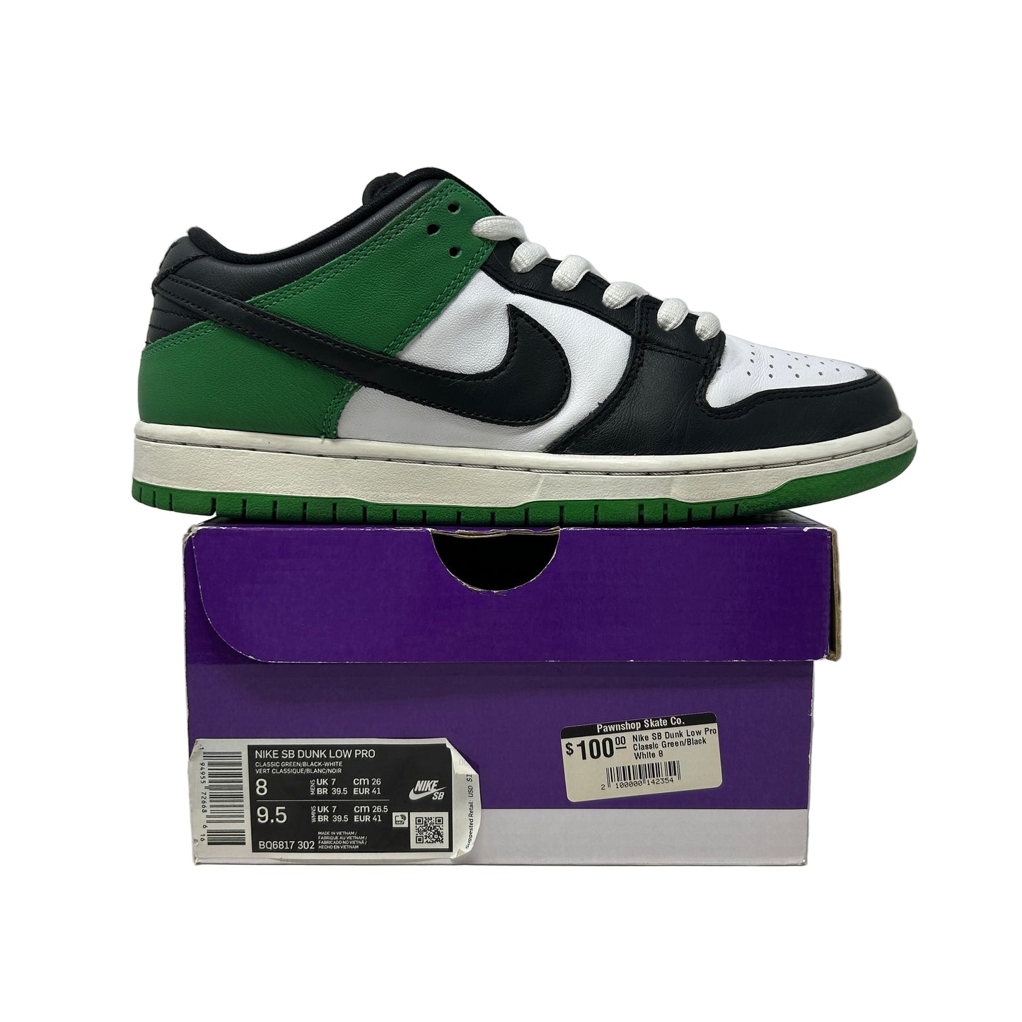 Nike SB Dunk Low Classic Green