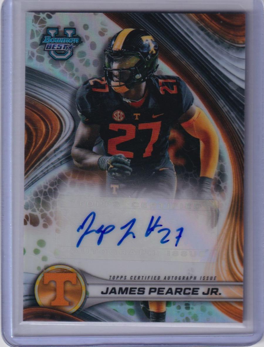 2024 Bowman University Best #BOA-JP James Pearce Jr. Best of 2024 Autographs