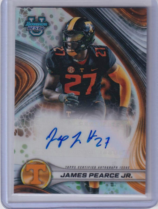 2024 Bowman University Best #BOA-JP James Pearce Jr. Best of 2024 Autographs