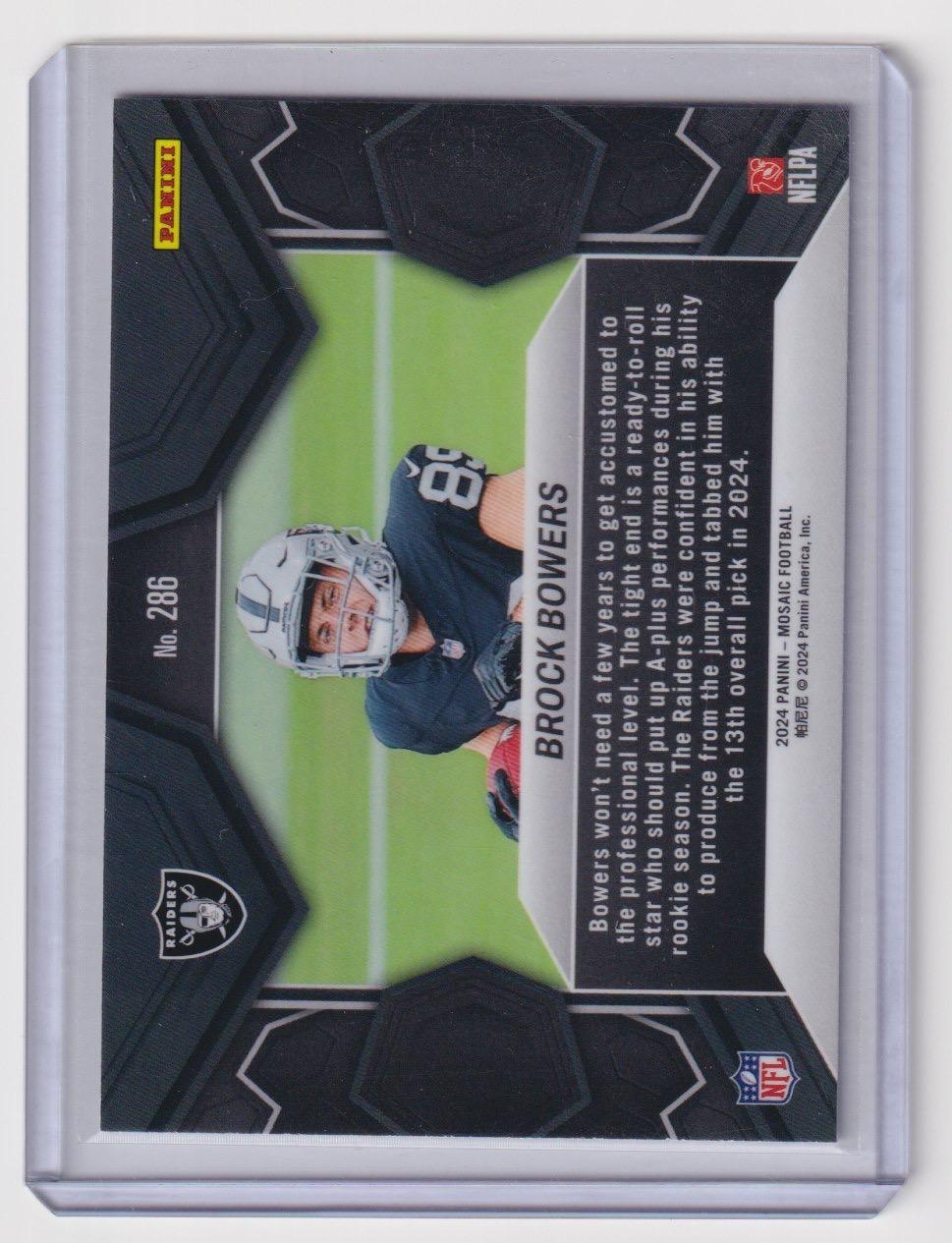 2024 Panini Mosaic #286 Brock Bowers
